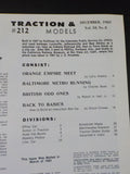 Traction & Models #212 1983 December Build interurban box car Baltimore Metro