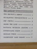 Nickel Plate Road Magazine Spiral Bound Copies of 5 Issues '66-67 not original