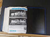 Model Railroader Magazine Complete year in MR blue binders 1979   12 issues