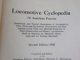 Locomotive Cyclopedia 1925 7th edition     Reprint       with folded dust jacket