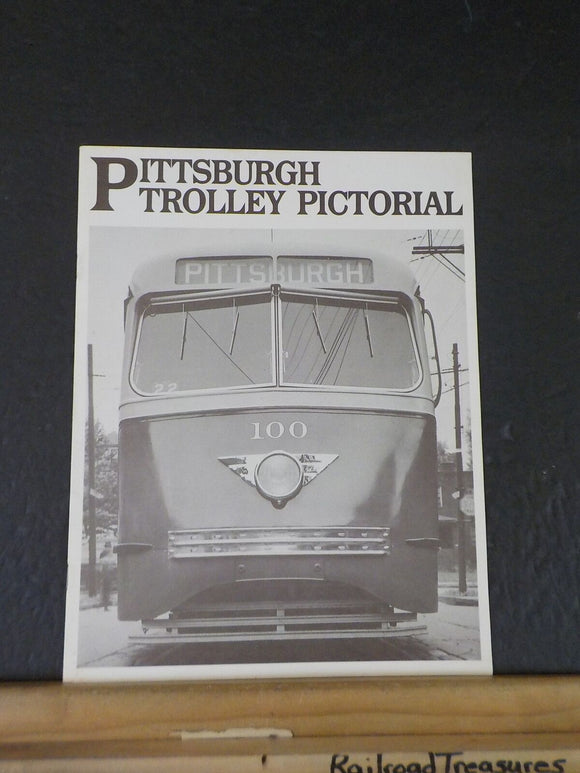 Pittsburgh Trolley Pictorial Stapled    Stapled booklet