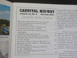 Carnival Midway Vol 13 #6 November/December 2011 Making the Flying Pig Ride