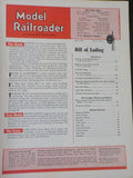 Model Railroader Magazine 1952 April Shading & painting structures NG Loco