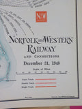 Norfolk and Western Railway Annual Report 53rd Year ended December 31 1948  MAP