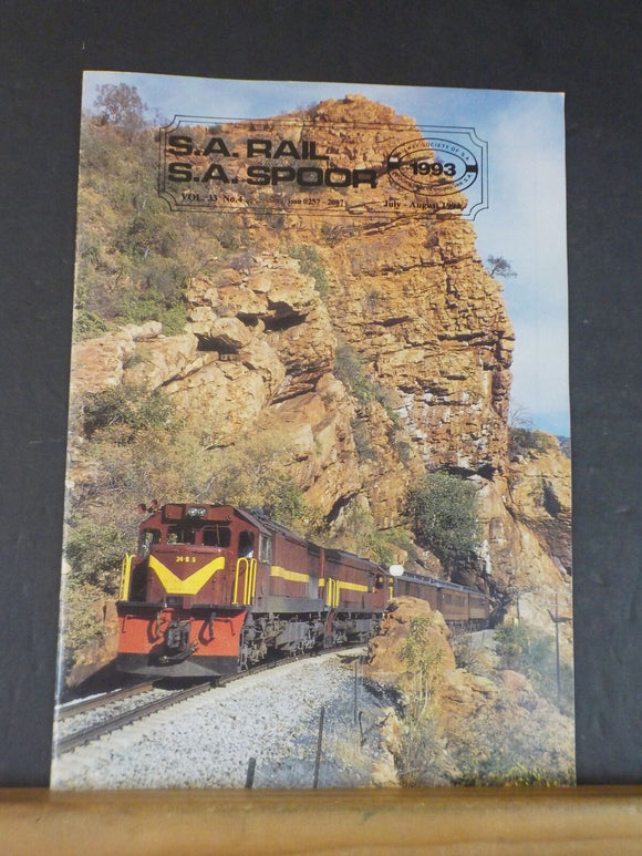SA Rail SA Spoor 1993 July August Vol 33 No 4 Class 38 dual mode locomotives Spo