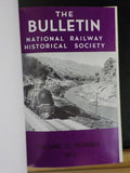 NRHS Bulletin Bound Vol 37-38 1972-73   12 issues National Railway Historical So