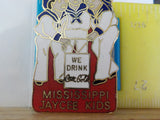 Jaycees Mississippi 3 kids We drink Coca-Cola Sailors   PIN