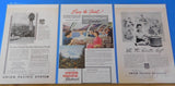 Ads Union Pacific Railroad Lot #19 Advertisements from various magazines (10)