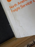 Official Railway Guide North American Freight Service Edition 1975 January Febru