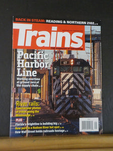 Trains Magazine 2022 September Pacific Harbor Line River rails FL Brightline