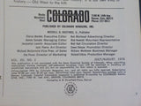 Colorado Rocky Mountain West 1976 July/Aug Vol XII 1 Colorful Centennial Edition