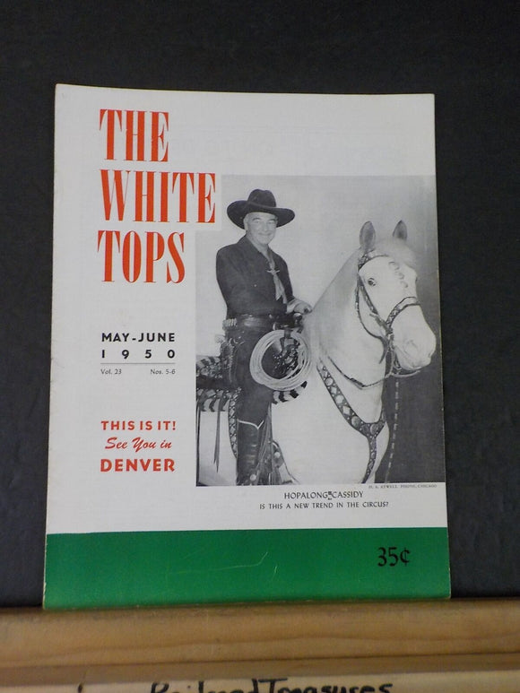 White Tops Circus Magazine 1950 May June A Visit to Mills Bros