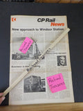 CP Rail News 1971 September 29 Employee Newspaper New approach Windsor Station