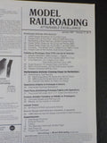 Model Railroading 1987 January The freight yard 1950s freight cars Loco test
