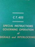 Penn Central Employee Special Instructions Governing Operation Signals Interlock