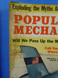 Popular Mechanics Magazine Lot of (6) Issues 1963