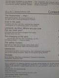 CN Movin 1975 Jan Feb Employee Magazine First dual train Safety Technical Resear