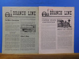 Branch Line Pacific Coast Region NMRA Lot of (6) Issues 1964-1971