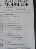 Railway Modeller 1967 April V18 #198 Berrow returns Scratchbuilding diesels