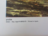 Renaissance Lithographic Print  E. Nadal Pesca 22 1/2X 19 inches