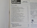 Model Railroader Magazine 1976 November 900 series streetcars TMER&L USRA tank c