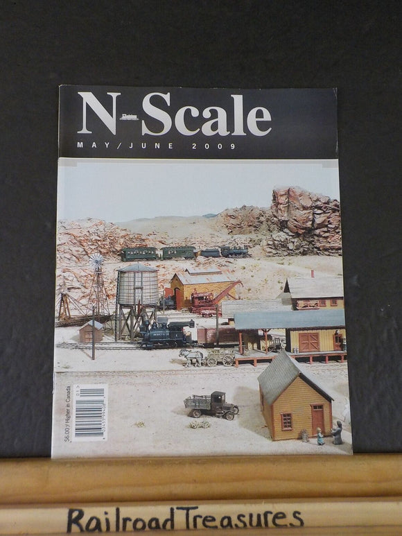 N Scale Magazine 2009 May June Coloring Laser Wood Kits