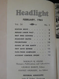 New York Central Headlight Employee Magazine 1965 February Big job completed at