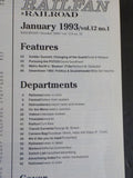 Railfan & Railroad Magazine Bound Volume 12 January - December 1993 Green