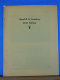 Haverhill & Amesbury Street Railway 1948? Stapled 10 Pages