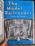 Model Railroader Magazine Bound Volume 7 January-December 1940 Red Book