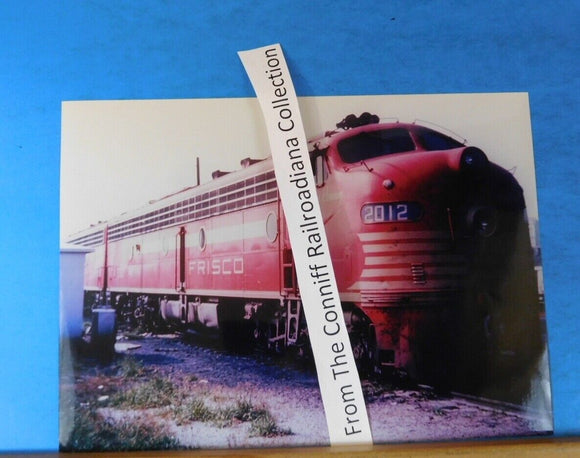 Photo Frisco Locomotive #2012 8X11 Color
