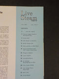 Live Steam Magazine 1974 July Boilers Rail Wesar Steamboat ocos tractor