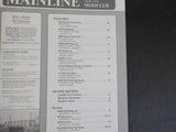 Mainline Modeler 1984 April BAR BL2 Painting Guide Canal overpass P&WV SP Coal Y