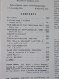 Railway World 1960 July Vol 21 No 242 Trentham Park Line Jubilee Hull & Barnsley