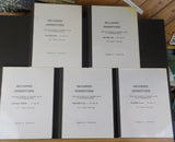 Railroad Operations United States & Canada plus US Possessions Vol 1-5 Connelly