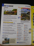Model Railroader Magazine 2012 January Model trackside weeds Build control panel