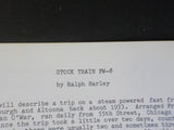 Keystone PRR T&HS Magazine 1975 March Huson Ohio Frog war NO SUPPLEMENT