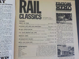 Rail Classics Magazine 1975 September Santa Fe Zebra striping Train called LRC A