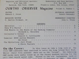 O&W Observer 1977? Volume 6 No.1 Old Wheels to the Route of the Dashing Commuter