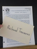 Great Northern Goat Reference Sheet #300 December 2001 ST Paul passenger train s