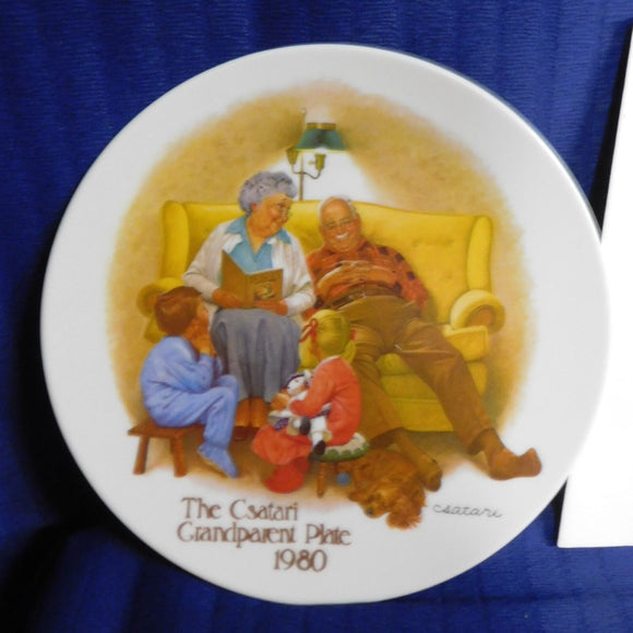Plate Csatari Grandparent The Bedtime Story by Joseph Csatari