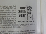 Carousel Vol 36 #8 August 2002 Shuffling Out of Buffalo