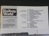 Railway World 1978 January National Railway Museum Special