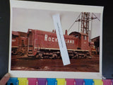 Photo Rock Island Locomotive #927  8 X 10 Color St Louis MO 1971