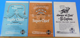 Ads Santa Fe Railway Lot #9 Advertisements from various magazines (10)