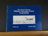 New Zealand Railways Freight Rolling Stock Plan Book Volume 1 by Fred Lee SoftCo