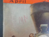 Railroad Magazine 1940 April Lingo NP KCM&O 1857 celebration