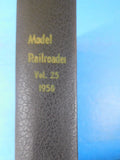 Model Railroader Magazine Bound Volume 25 January-December 1958 SIGNED