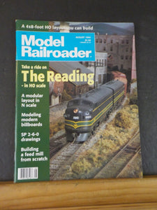 Model Railroader Magazine 1994 August The Reading HO Modern billboards SP 2-6-0