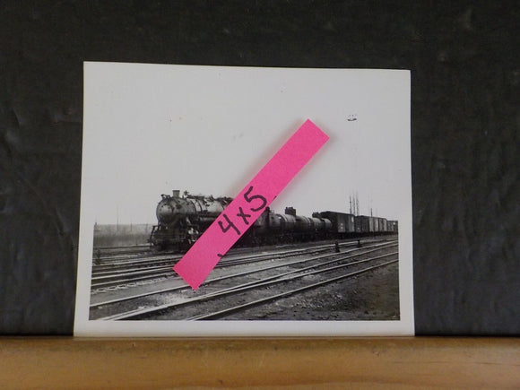 Photo Erie Locomotive #231 Black & White 4X5 Secaucus NJ 1947